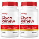 NutraRize (Pack van 2 Glyco Vernieuwen pillen, alle natuurlijke bloed ondersteuning formule, maximale sterkte supplement om te behouden stabiele niveaus, uw reis naar gezondheid, officiële beoordelingen (120 capsules)