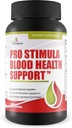 Pro Stimula Blood Health Support - Premium Berberine Formula met kaneel, & Gember - Promote Pancreas Health & Niergezondheid - Ondersteuning van gezonde bloedstroom - Zink Natuurlijke Immune Ondersteuning