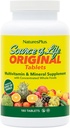 NaturesPlus Levensbron - 180 tabletten, verpakking van 2 - Multi-Vitamine & Mineraal Supplement - Ondersteunt natuurlijke energie & algehele welzijn - Glutenvrij, vegetarisch - 40 totale porties
