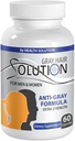 Vitamine b6 Haar - grijs haar oplossing voor mannen en vrouwen - anti grijs haar formule - anti grijs haar supplement - catalase supplement grijs haar - grijs haar supplement - paardenstaart kruid - 1 fles 60 capsules