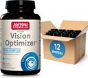 Jarrow Formulas Vision Optimizer Veggie Caps-90 Telling - Eye Supplement-Dieetsupplement-met Grape Seed Extract,Lutein & Zeaxanthine,Quercetin & More-Non-GMO-Gluten Free,Pack van 12