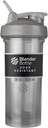 BlenderButtle Shaker Bottle Pro Series Perfect voor eiwitshakes en pre-workout, 28-Ounce, Smoke Grey