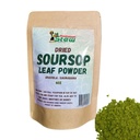 RastaMan Stew gemalen gedroogde soursop thee biologische bladeren poeder, Pure Graviola bladextract / Guanabana bladeren / Zure sop stam - rijk aan antioxidant en voedingsstoffen - Geen conserveringsmiddel (4oz) Bruin