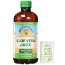 Lily of the Desert Aloë Vera Juice - Whole Leaf Filtered Aloë Vera Drink, Non-GMO Aloë Juice met natuurlijke spijsverteringsenzymen voor Gut Health, Maagrelief, Wellness, Glowing Skin, 32 Fl Oz. Gelly Sachet inbegrepen