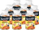 Airborne 750 mg Vitamine C Immuun Ondersteuning Supplement Gummies voor volwassenen, Zesty Orange Smaak, Glutenvrij Gemaakt Blend met Krachtige Antioxidanten Vitaminen A C & E, 63 Gummies (8 Pack)
