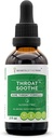 Throat Soothe Alcohol-Free Extract, High-Potency Herbal Drops, Tincture Made from Tincture, Licorice, Slippery Elm, Marshmallow, Sage, Echinacea, Elderberry. Sore Throat Formula 2 oz