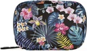 Naanle pil Organizer Hawaii Palm bladeren bloemen pil Box 7 dagen pil geval tas reis pil Organisator tas met rits draagbare week Case Compacte grootte voor vitamine supplement houder