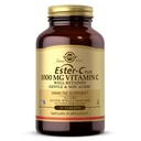 Solgar Ester-C Plus 1000 mg Vitamine C (Ascorbaatcomplex), 90 tabletten - Zacht op de maag en niet-zuur - Antioxidant en immuunsysteem ondersteuning - Niet GGO, Veganistisch, Glutenvrij, Kosher - 90 porties