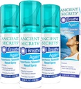 ANCIENT SECRETS Saline neusspray - adem opnieuw Hypertonic Seawater neusspray, Allergie & Sinus Relief, neuscongestie Moisturizer, 3,38 Fl Oz (pakket van 3)