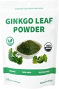 Chérie Sweet Heart Organic Ginkgo Biloba Leaf Powder, Filler Free, Geen GGO's, Vegan Friendly (8 Ounce)