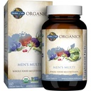 Garden of Life Organics Whole Food Multivitamine voor mannen, 60 tabletten, Vegan Heren Vitaminen en Mineralen voor gezondheid en welzijn, Certified Organic Vegan Multi