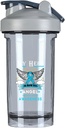 Mijn held is nu mijn Engel Prostaat Kanker Bewustzijn 18 Ounce Shaker Bottle Drink Mixer Leak-proof Pre Workout Proteïne Shakes Maaltijd Vervanging Shakes Flessen 500ML/18 Oz Gray