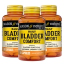 Mason Natural Daily Bladder Comfort, 30,Day Supply, met Calcium, Pompoenzaad, en Soy Germ ondersteuning normale blaasfunctie, 60 capsules (verpakking van 3)