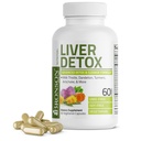Bronson Liver Detox Advanced Detox & Cleansing Formula ondersteunt de gezondheidsleverfunctie met melkdistel, Dandelion Extract, Kurkuma, Artichoke Leaf & More, niet-GMO, 60 Vegetarische Capsules