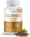 Kruidnagels Cinnamon Ginger - Ondersteuning Digestie Gezondheid, Immuunstelsel, Respiratoire Wellness - Gemaakt en getest in de VS
