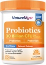 Probiotics, 30 Billion CFU, 15 Strains, with Prebiotics for Men and Women, Gut Health, Immune & Digestive Support, Shelf Stable, Delayed Release, 60 Vegan Caps