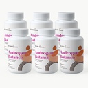 Androgen Balance - Hormone Balancing Supplement voor vrouwen - Ondersteuning voor overmatige lichaams- of gezichtshaar, Balding, vruchtbaarheid (6 flessen)