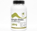 Ginkgo Biloba Gestandaardiseerd Extract 240mg 24% Glucosiden ~ 200 Capsules - Geen additieven ~ Naturetitie Supplementen