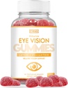 Generieke Cyrixs Health Eye Vision Gummies - Lutein & Zeaxanthine Eye Health Supplement voor volwassenen - Delicious Mango Flavored Eye Vitamines - Eye Comfort en Blue Light Defense for Crystal-Clear Vision