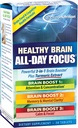 Applied Nutrition Healthy Brain All-Day Focus - 50 Tablets - Powerful 3-in-1 Brain Booster with Turmeric Extract - 25 Servings