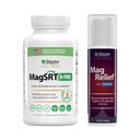 Jigsaw Health B-Free Magnesium Bundle MagSRT (B-Free), 240 tabletten en MagRelief, 5 ounces (Lotion)