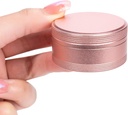 Metal Pill Container Pill Case - Waterdichte pil Box voor dagelijks reizen, Single Pill Hplder voor zaktas, Portable Medicine Organizer, Ideaal voor medicatie visolie, Unieke Gift Pink