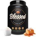 Gezegend Vegan Proteïnepoeder - Proteïnepoeder op basis van planten Maaltijd Vervanging Proteïne Shake, 23g Pea Proteïne Poeder, Zuivelvrij, Glutenvrij, Sojavrij, Geen Suiker Toegevoegd, 30 Servers (Salted Caramel)