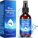 Pure Magnesium Spray Oil, Magnesium Oil voor voeten en slaap, gemakkelijk te absorberen, 2,02 Fl Oz