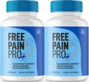 (2 Pack) Gratis pijn Pro Capsules, Officiële Gratis pijn Pro Supplement Capsules Advanced Formula, Gratis pijn Pro Pillen Alle natuurlijke ter ondersteuning van de algehele wellness, Gratis pijn Pro Formule Review, 120 Capsules