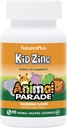 Natures Plus Animal Parade KidZinc, Tangerine Flavor - 90 Animal-Shaped Lozenges, Pack of 2 - Organicly Chelated Zink - Vegan, Gluten Free - 180 Totaal porties