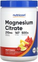 Nutricost Magnesium Citroenpoeder (Fruit Punch, 500 Gram)