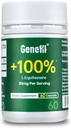 L-Ergothioneine Supplement, 30mg(EGT)/Serving, 6X Ergothioneine Mushroom Extract Supplementen Levensduur, Immune Support, Heart Health & Brain Supplement, Lab Tested, Made in USA, 60 Servings