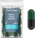 PureCaps Verenigde Staten - Lege capsules met ondoordringbare dop Maat 0
