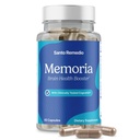 Santo Remedio Memoria, Brain Health Booster, helpt versterken Neurale verbindingen, helpt verbeteren aandacht, geheugen, en concentratie, 30 porties, Glutenvrij, Niet-GMO