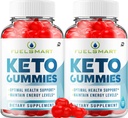 Fuel Smart ACV Gummies Supplement - FuelSmart + ACV Weight Management Gummies Apple Cider Vinegar 1000MG, Fuel Smart Keto Gummies Reviews, Vitamine B12 (2 Pack - 120 Gummies)