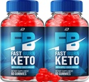 Fast Burn Keto ACV Gummies Supplement - FastBurn Keto + ACV Weight Management Gummies Apple Cider Vinegar 1000MG, Fast Burn Keto Gummies Reviews, Vitamine B12 (2 Pack - 120 Gummies)