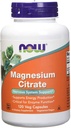 Nu Foods Magnesium Citrate 400 Milligram 120 Veg Capsules (verpakking van 2)