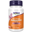 NOW Foods Supplementen, Astaxanthine 10mg, Extra Sterkte, afgeleid van niet-GMO Hematococcus Pluvialis Microalgen en heeft van nature voorkomende Luteïne, Canthaxanthine en Beta-Caroteen, 30 Softgels