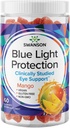Swanson Mango Lutein en Zeaxanthine Blue Light Protection Gummies - 60 Gummies - Vegan Vision Supplement voor Retinale en Macula Health