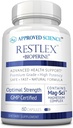 Goedgekeurde Science Restlex - 420 mg Magnesium Glycinate Blend, L-theanine 200 mg - 60 capsules