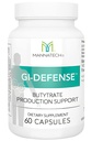 Mannatech Butyrate Supplement - Ondersteunt Gut Barrier functie, Intestinal Health, en spijsvertering Comfort - bevordert korte keten vetzuur productie, Immuun ondersteuning supplement GI-Defense 60 capsules