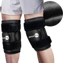 2 Ice Pack voor Knie pijnverlichting, Herbruikbare Gel Ice Wrap voor verwondingen, zwelling, knie vervangende chirurgie, koude compress therapie voor artritis, Meniscus scheur en ACL, zwart