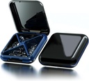 Kleine pil Box waterdichte reis pil geval draagbare dagelijkse pil container pil houder voor portemonnee 4 Compartiments Pocket Compact Medicine Organisator voor Vitamine, Vissen oliën, supplementen, Medicatie