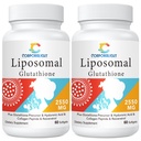Liposomale Glutathion Softgels, Verbeterde Absorptie - Liposomale Levering, Actieve Vorm L-Glutathione, Cellulair, Immuunfunctie en Lever Detox, Rijk aan Antioxidant Formula, Glutenvrij, 120 Softgels