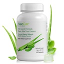 AloëCure Biologische Aloë Vera Capsules, 160.000mg Binnen Aloë Leaf Equivalent per Serving, Support Gut, Digestief, & Immune Health, helpt bij het handhaven van evenwichtige maagzuur, Aloin Free, 60 Capsules