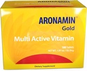 Actieve vitamine Aronamine Gold - Bestrijdt vermoeidheid, geeft energie, bevordert hematopoëse - 100 tabletten