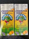 CHERIFER Forte Syrup w/Taurine & Double Chlorella growth Factor + Zink 120ml (verpakking van 2 flessen)