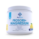 NuEthix Formuleringen Prosorb+ Magnesium Dieetsupplement, 200mg Magnesium Blend ter ondersteuning van fysieke en geestelijke wellness, vitamine C, zuivelvrij, glutenvrij, & niet-GMO, citroen Italiaans ijs, 90 porties
