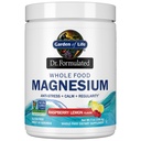 Tuin van het leven Whole Food Magnesium Powder, Raspberry Citroen - Vegan, Gluten & Sugar Free Supplement met Probiotica voor Kalm & Regularity